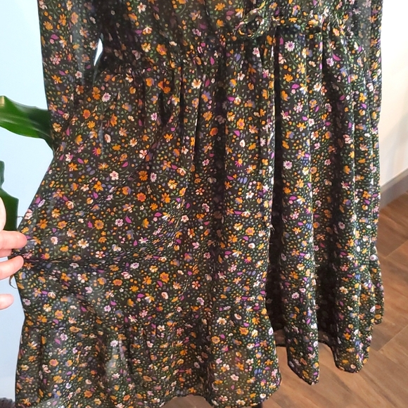 Zara womens floral print dress - Picture 4 of 9